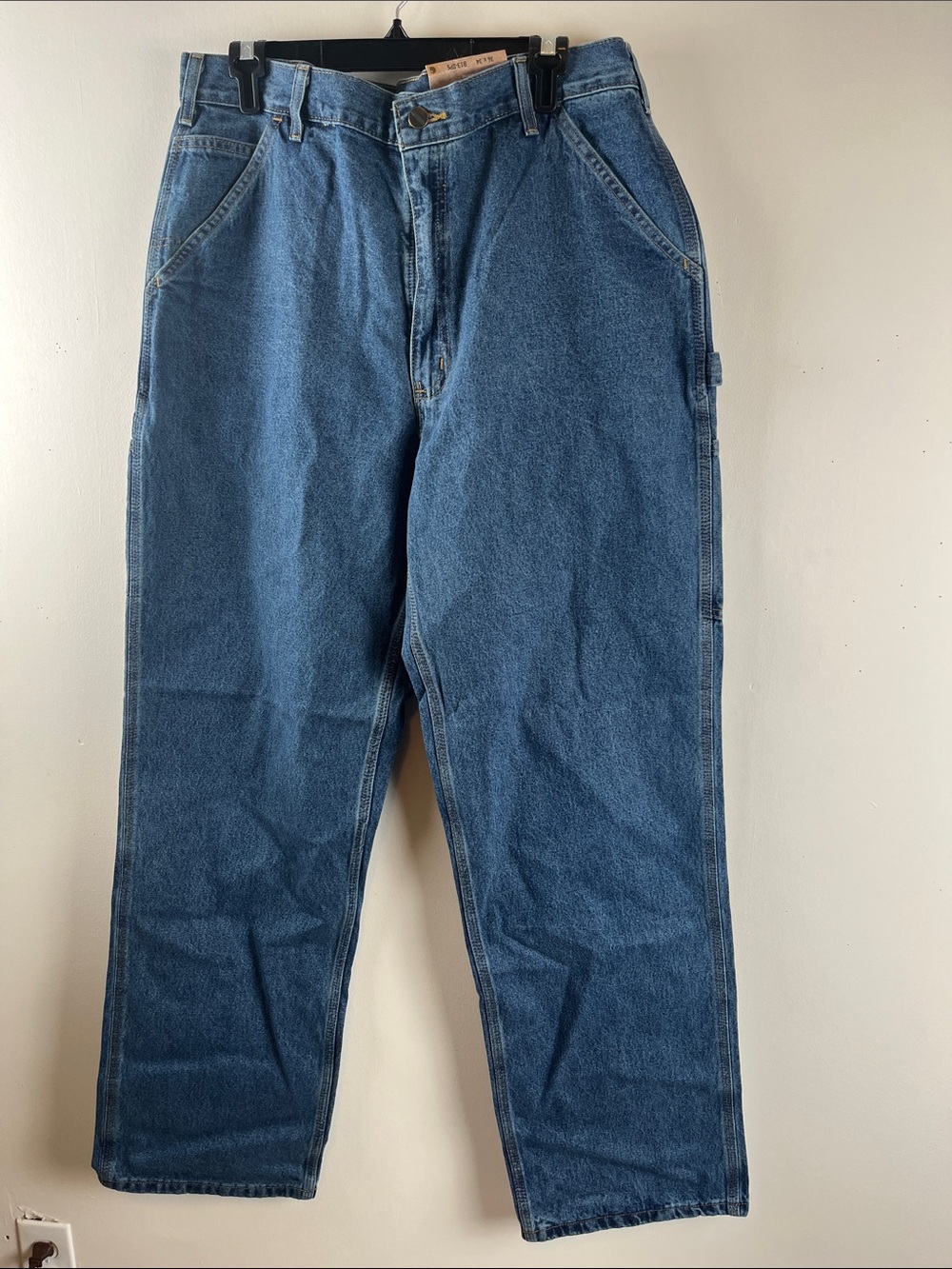 Carhartt Men's Relaxed Fit Blue Denim Jeans